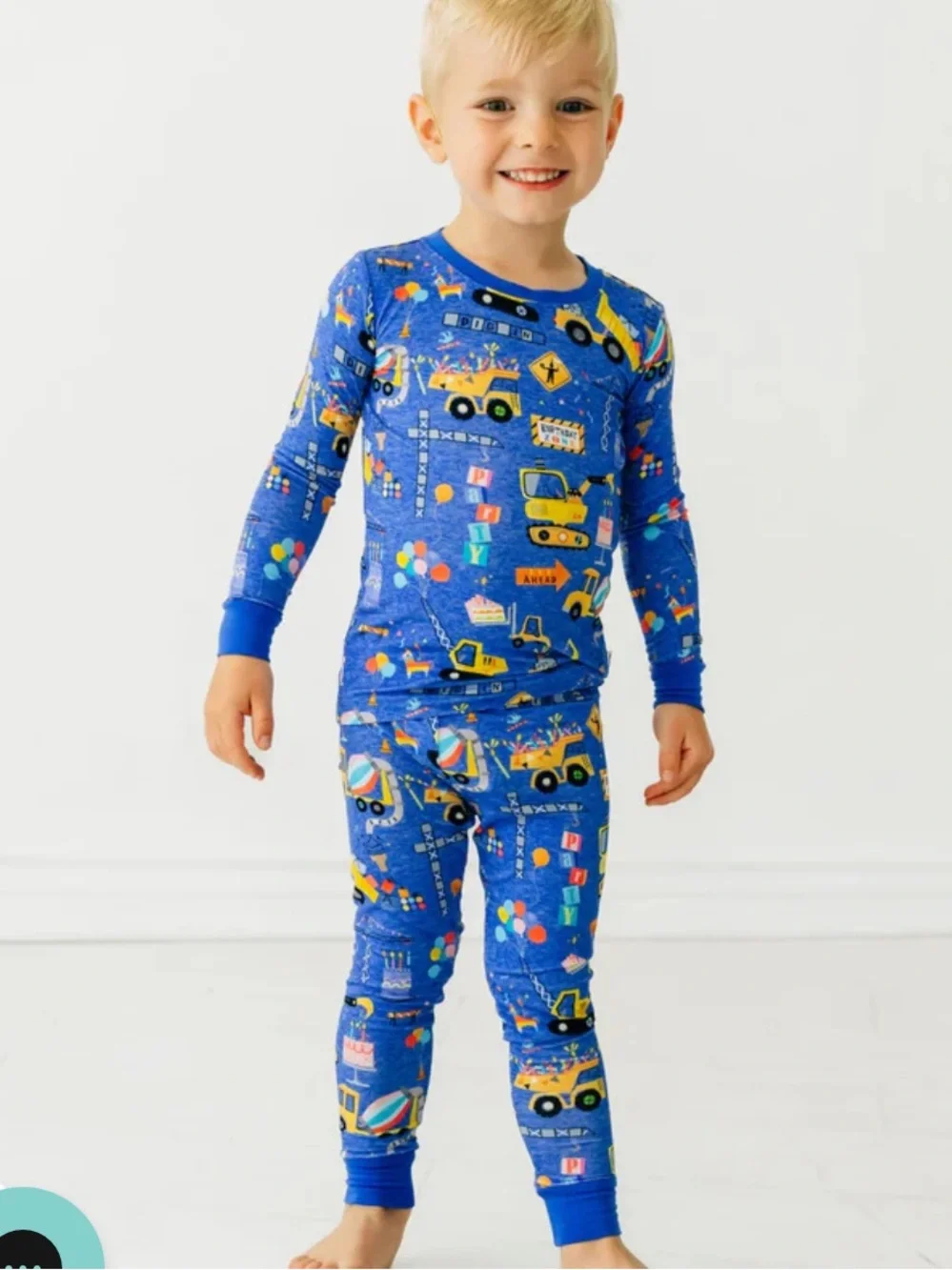 Birthday Builders Two-Piece Pajama Set